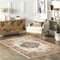 Nuloom Cira Traditional Vintage Machine Washable Area Rug 4ft x 6ft SVTX02A-406 - alternate 1